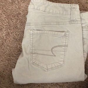 American Eagle jegging cords.